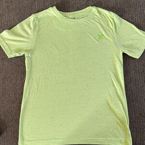 Hurley Youth Neon Green Tee size 12/13